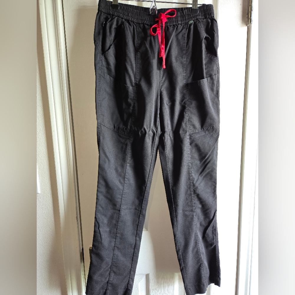 Mediclo Jura Tensel Black Scrub Pants